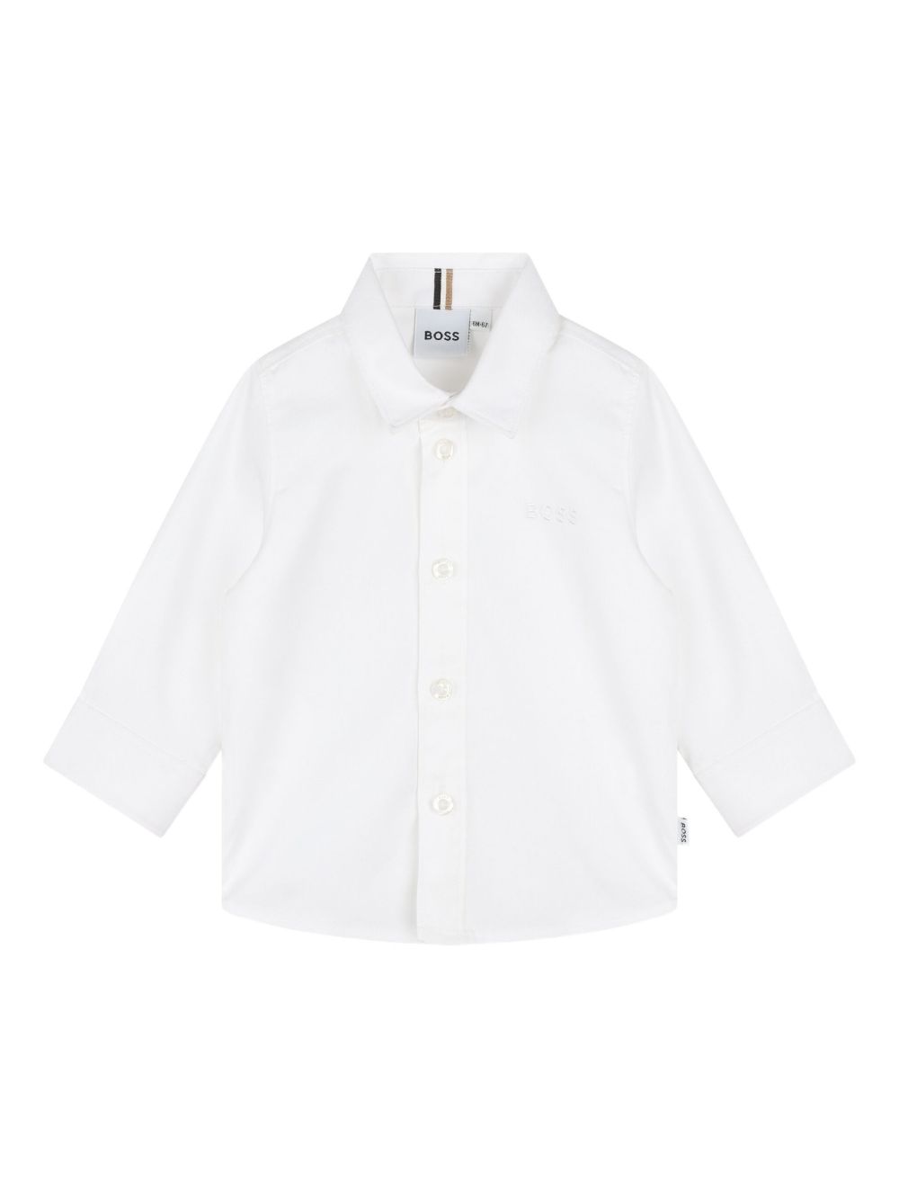 Camicia bianca per neonato J52681 10P Boss Kids 