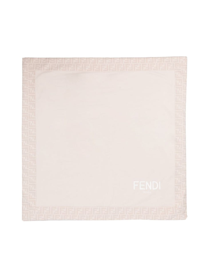 Coperta beige per neonata BUJ267AQT8 F19J5 Fendi Kids 