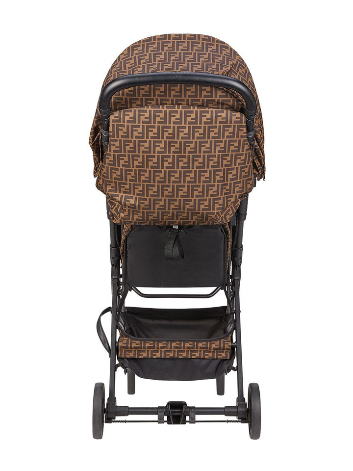 Passeggino marrone/nero BUV020AA5T F15B6 Fendi Kids 