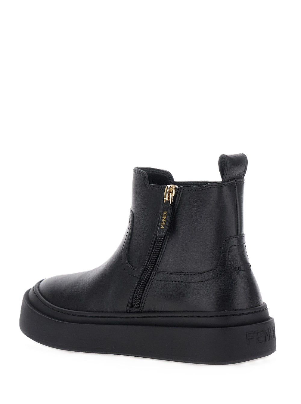 Stivali nere per bambina JMR582AY2T F0FGH Fendi Kids 