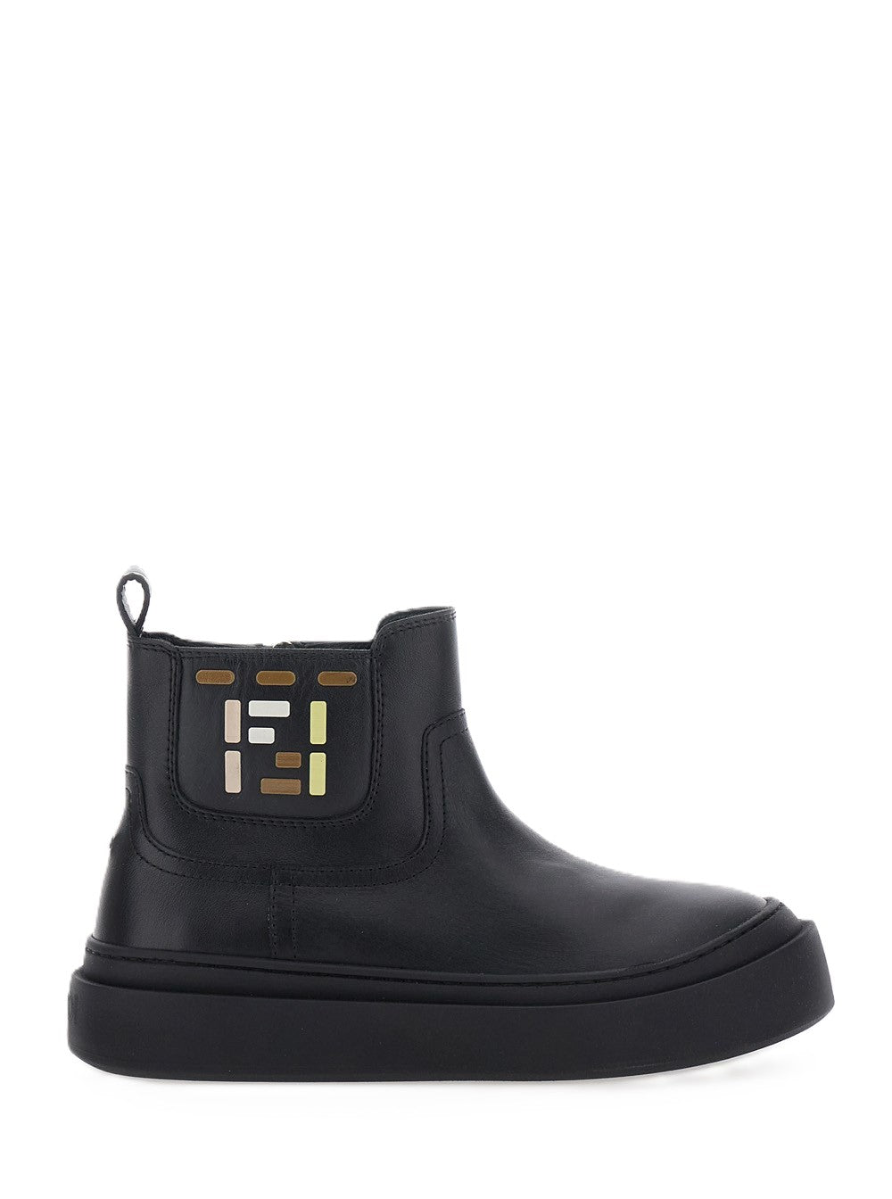 Stivali nere per bambina JMR582AY2T F0FGH Fendi Kids 