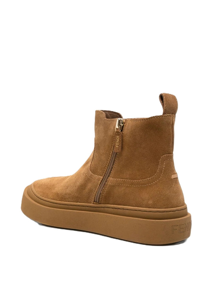 Stivali marroni per bambina JMR582AY2U F1XI3 Fendi Kids 