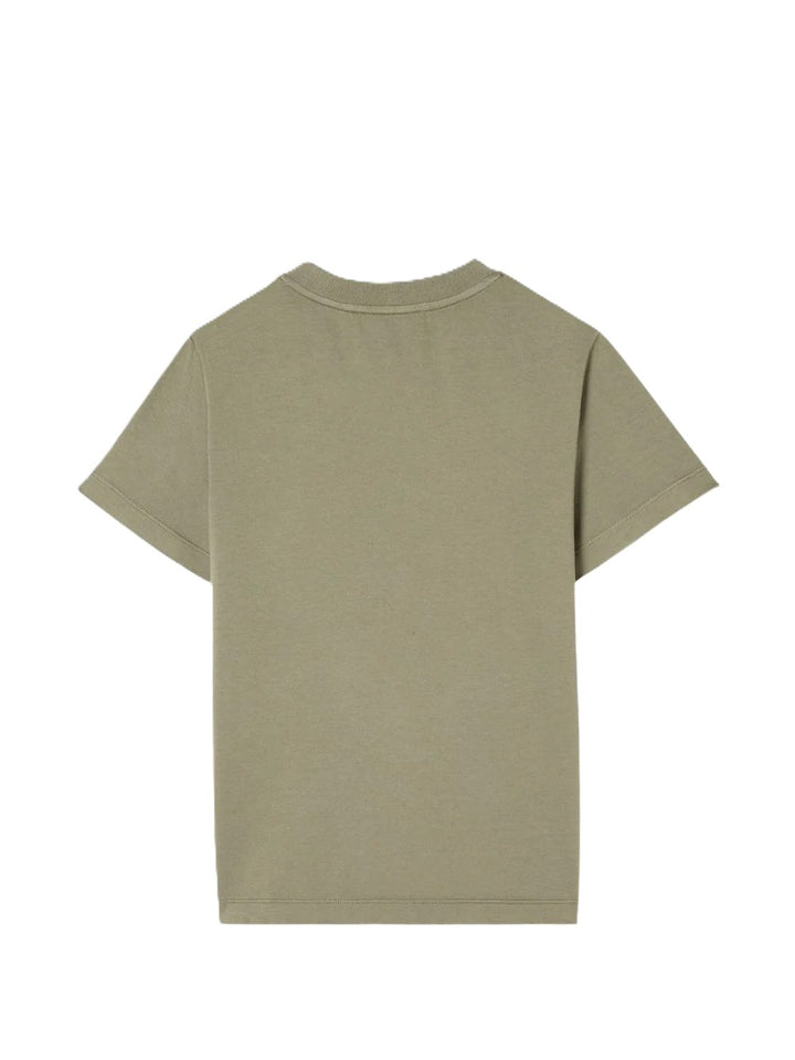 T-shirt verde militare per bambino JUI222B1LF F0QQ4 Fendi Kids 