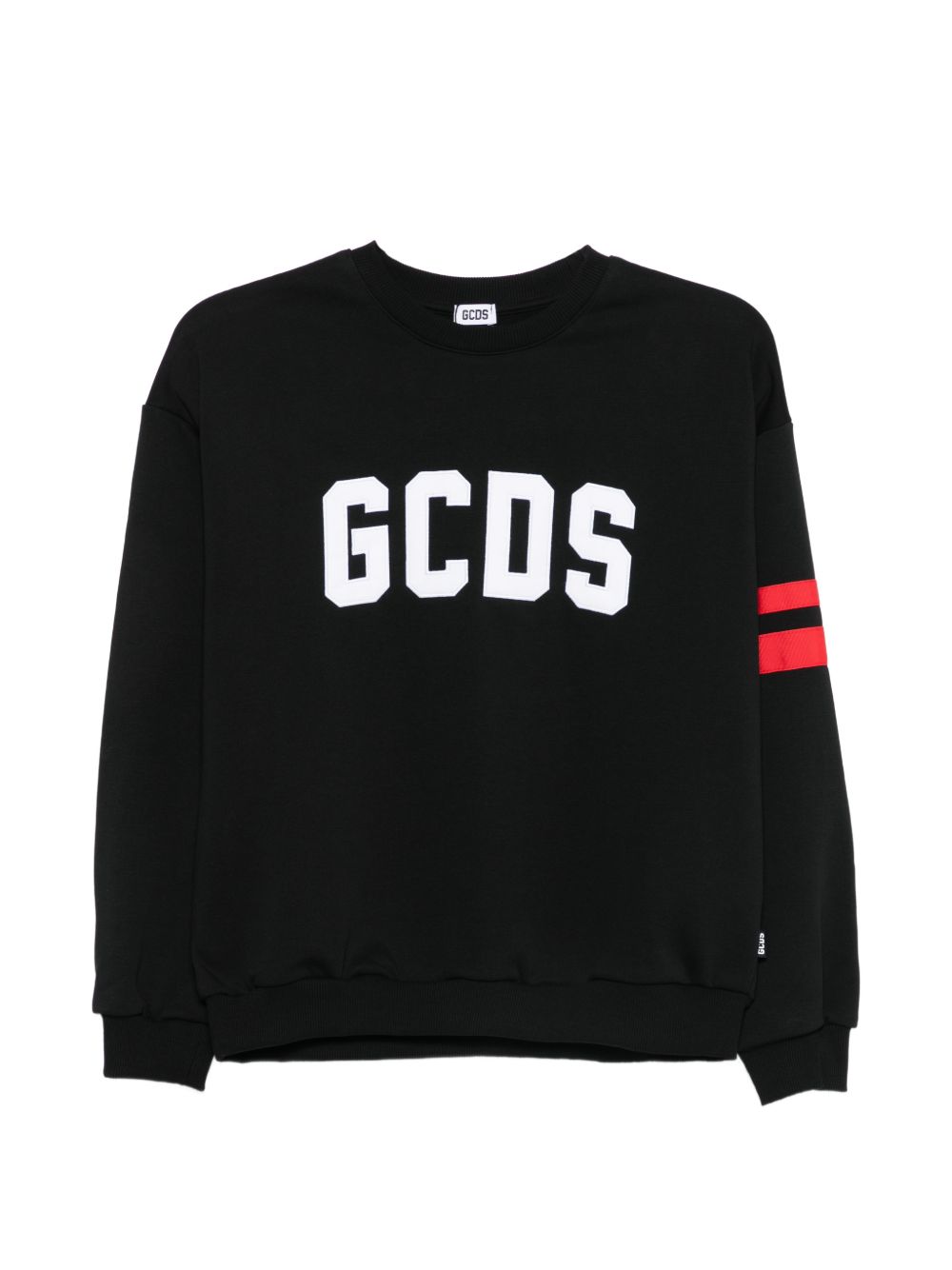 Felpa nera per bambino Z0UJQE591F004 999R Gcds Kids 