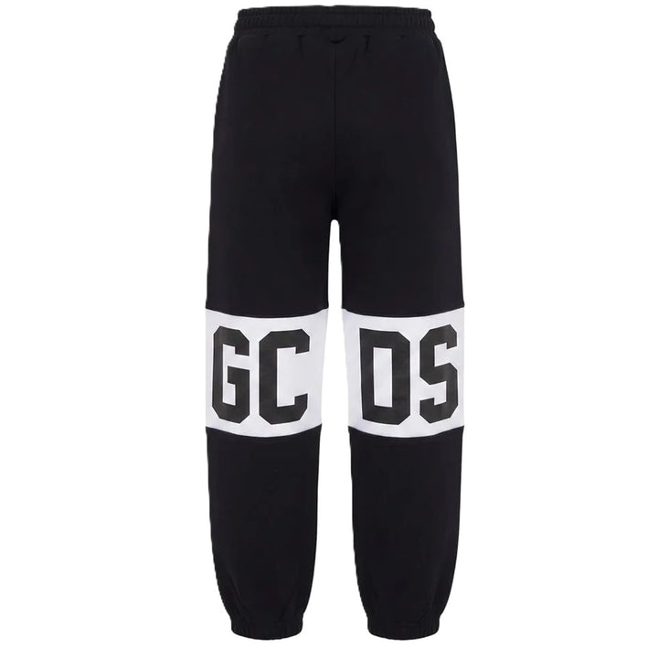Pantalone nero/bianco per bambino Z0UJQI588F004 999A Gcds Kids 