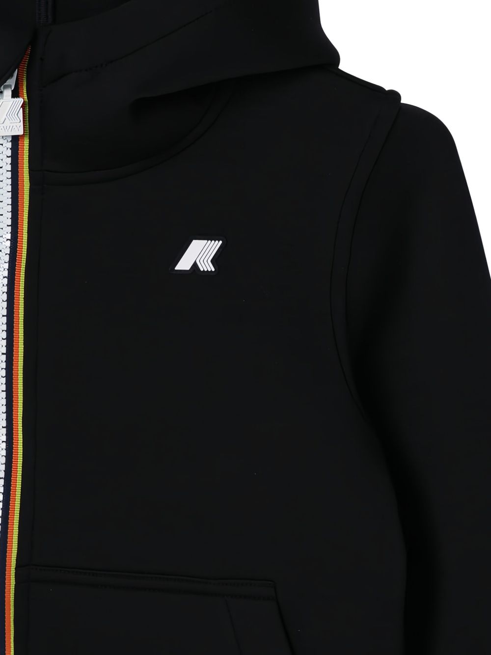Giubbotto nero per bambino K2124RW USY K-Way Kids 