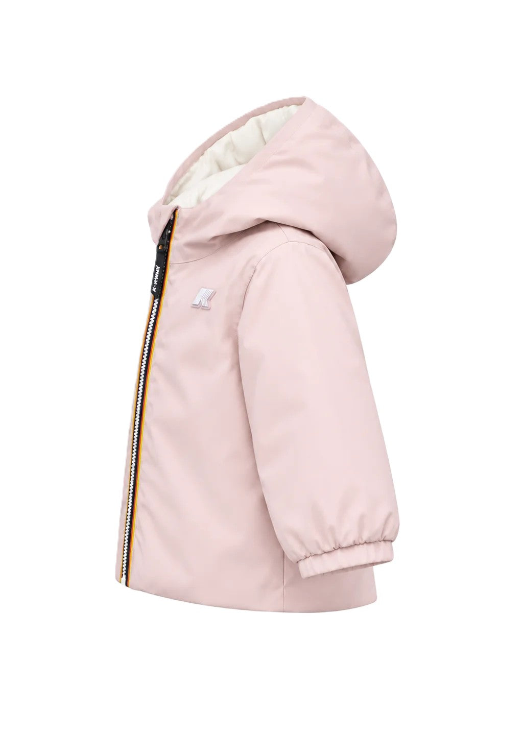 Giubbotto rosa/bianco per neonata K71338W DCT K-Way Kids 