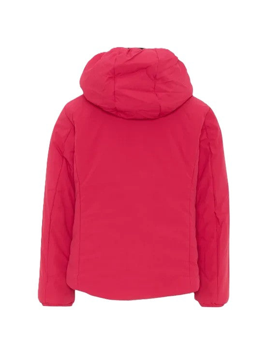 Giubbotto nero/rosso per bambina K71339W DCL K-Way Kids 