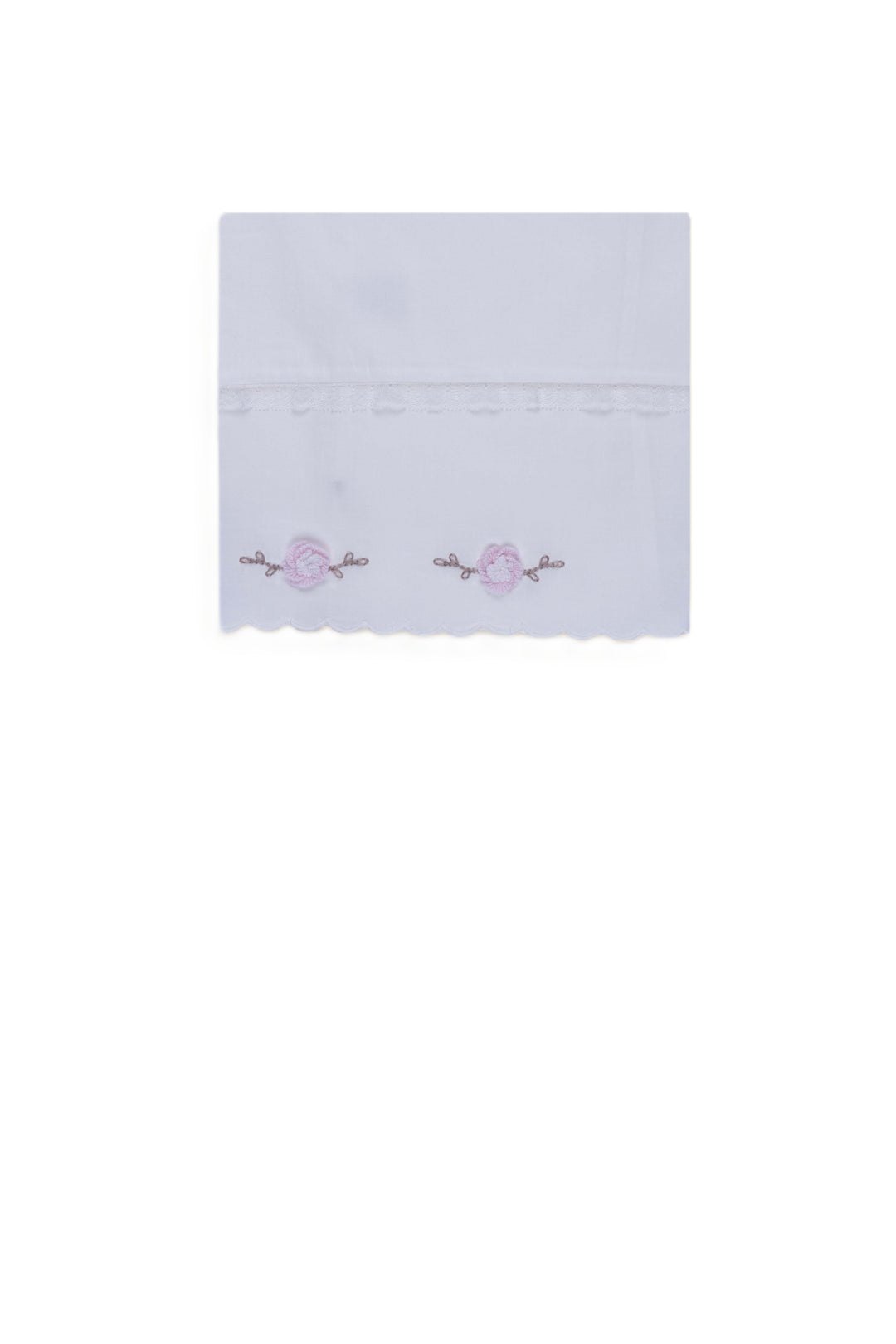 Lenzuola vaniglia/rosa per neonata IS11LE C203 Marlù Kids 
