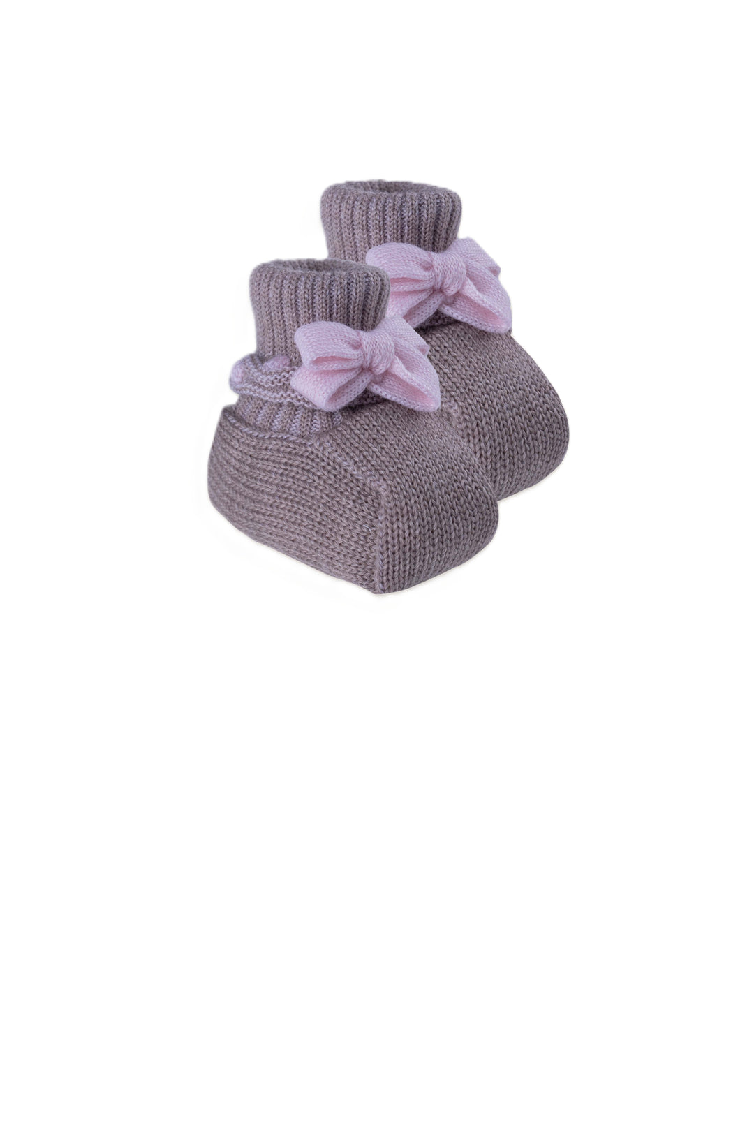 Babbucce tortora/rosa per neonata IS22S C3803 Marlù Kids 