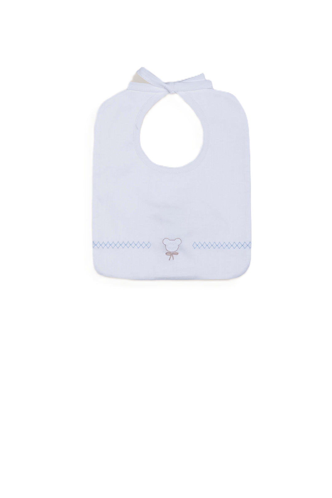 Bavetta bianca/cielo per neonato IS52BAV C24CA Marlù Kids 