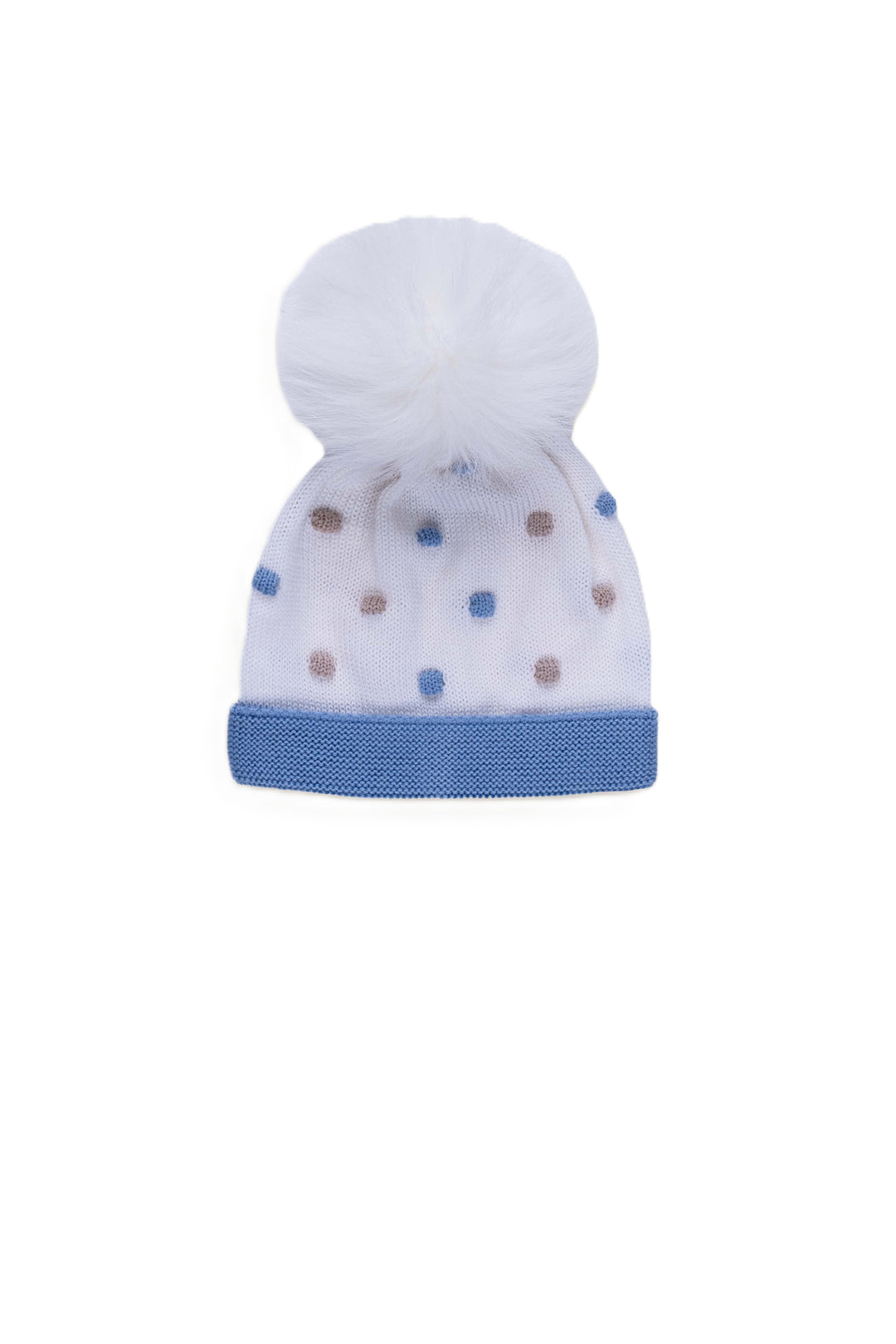 Cappello bianco/cielo per neonato IS5371PP C24PCA Marlù Kids 