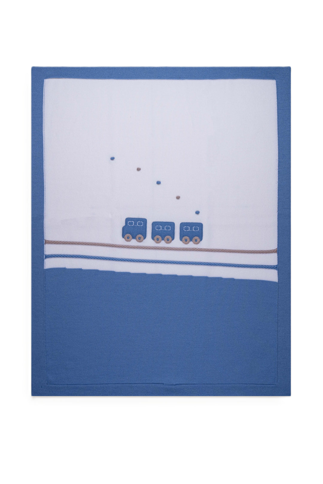 Coperta bianca/cielo per neonato IS5380 C24PCA Marlù Kids 