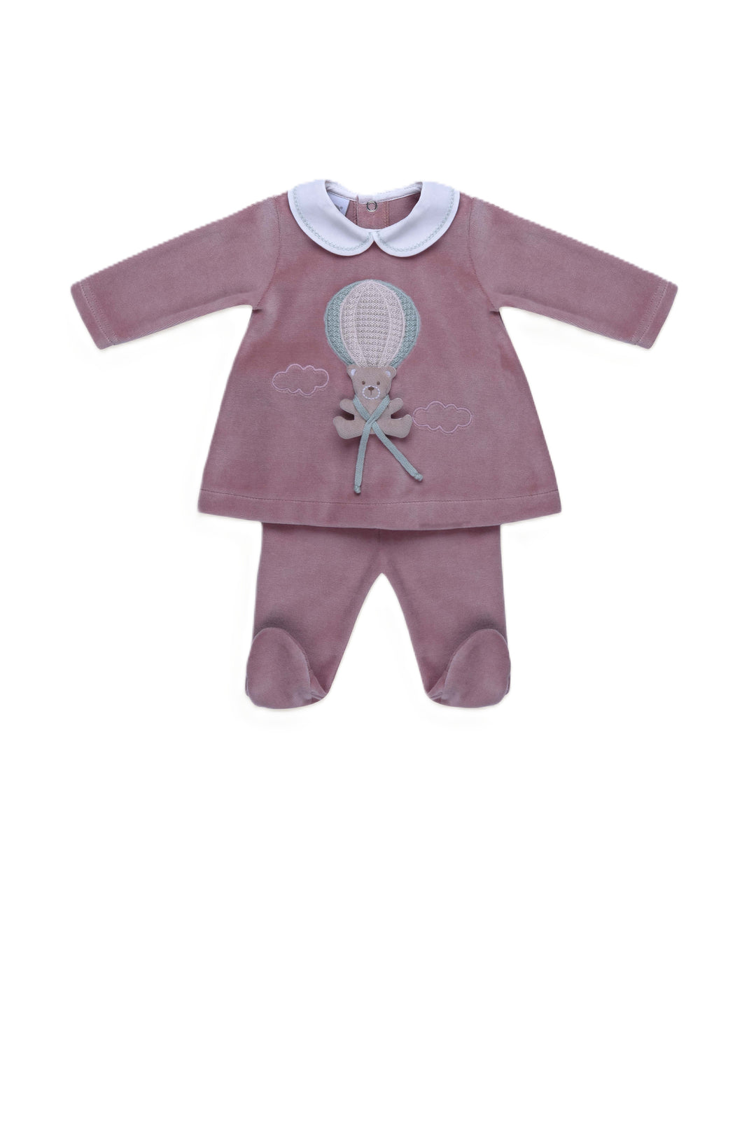 Completo marsala per neonata IS5517 99MA6L Marlù Kids 