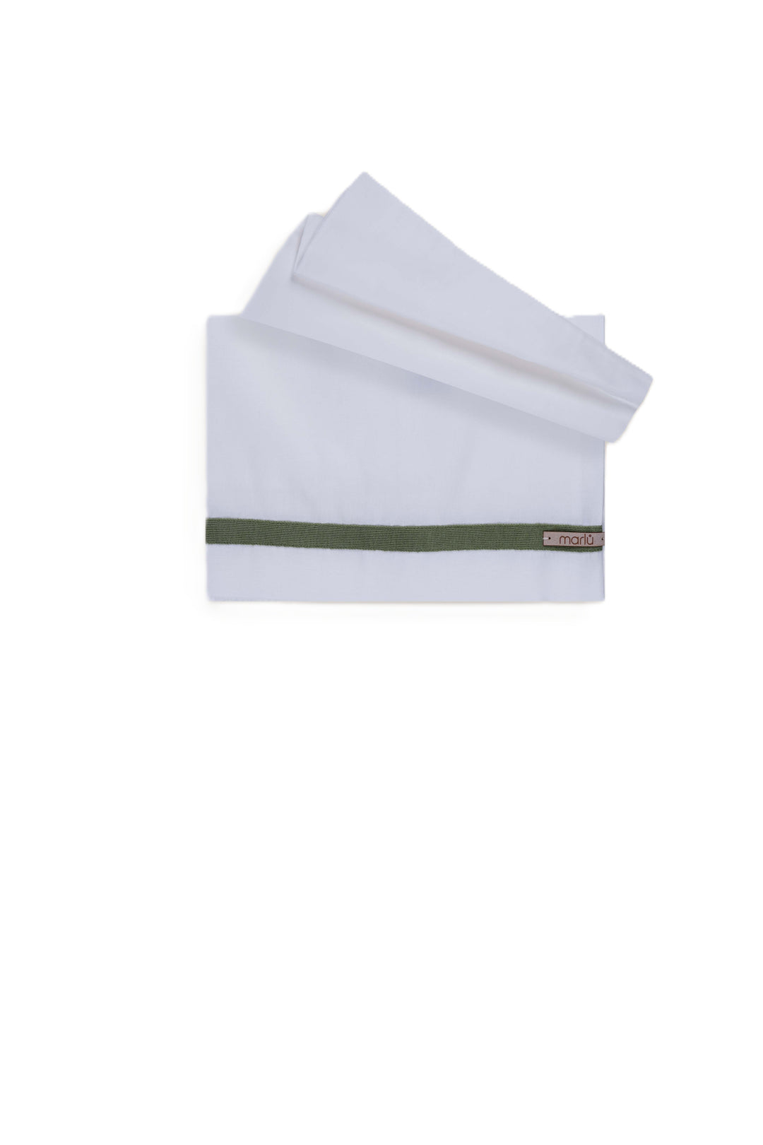 Lenzuola bianco/verde per neonato IS59LE C206MU Marlù Kids 