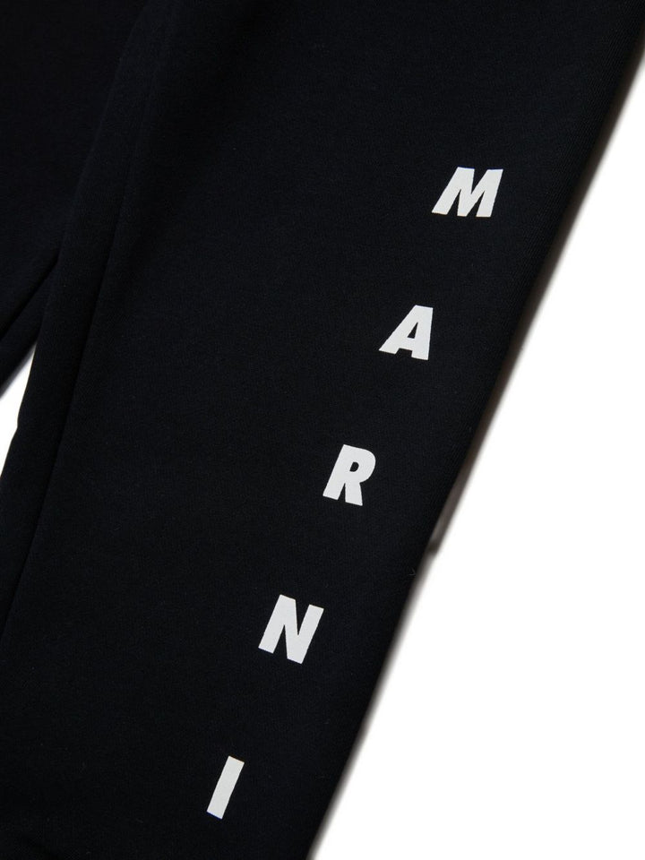 Pantalone nero per bambino M01218M00V0 0M900 Marni Kids 