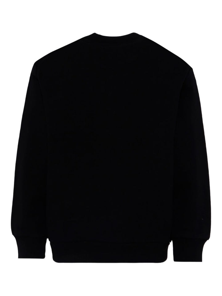 Felpa nera per bambino M01612M00V0 0M900 Marni Kids 