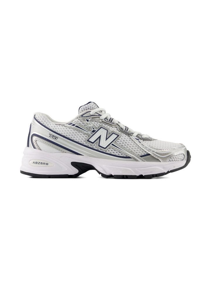 Sneakers bianchi/grigio/blu navy per bambino GR740 WN New Balance Kids 