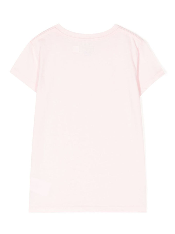 T-shirt rosa chiaro per bambina 313833549 033 Ralph Lauren Kids 