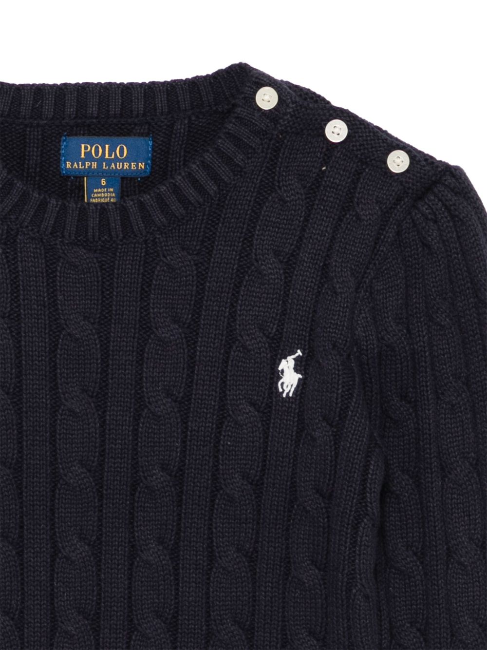 Maglione blu navy per bambino 313901316 009 Ralph Lauren Kids 