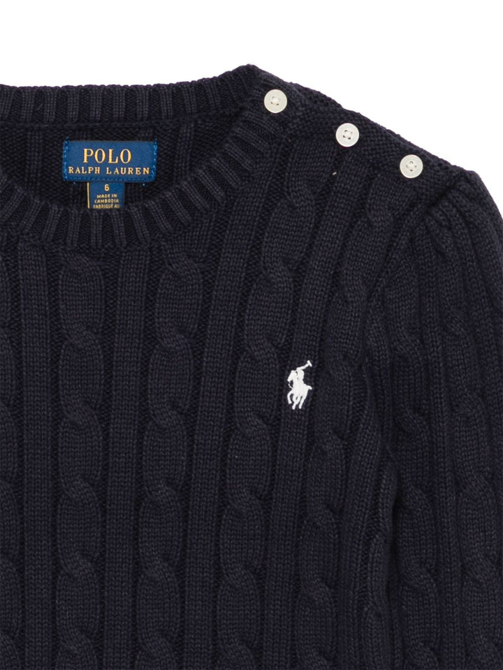 Maglione blu navy per bambino 313901316 009 Ralph Lauren Kids 