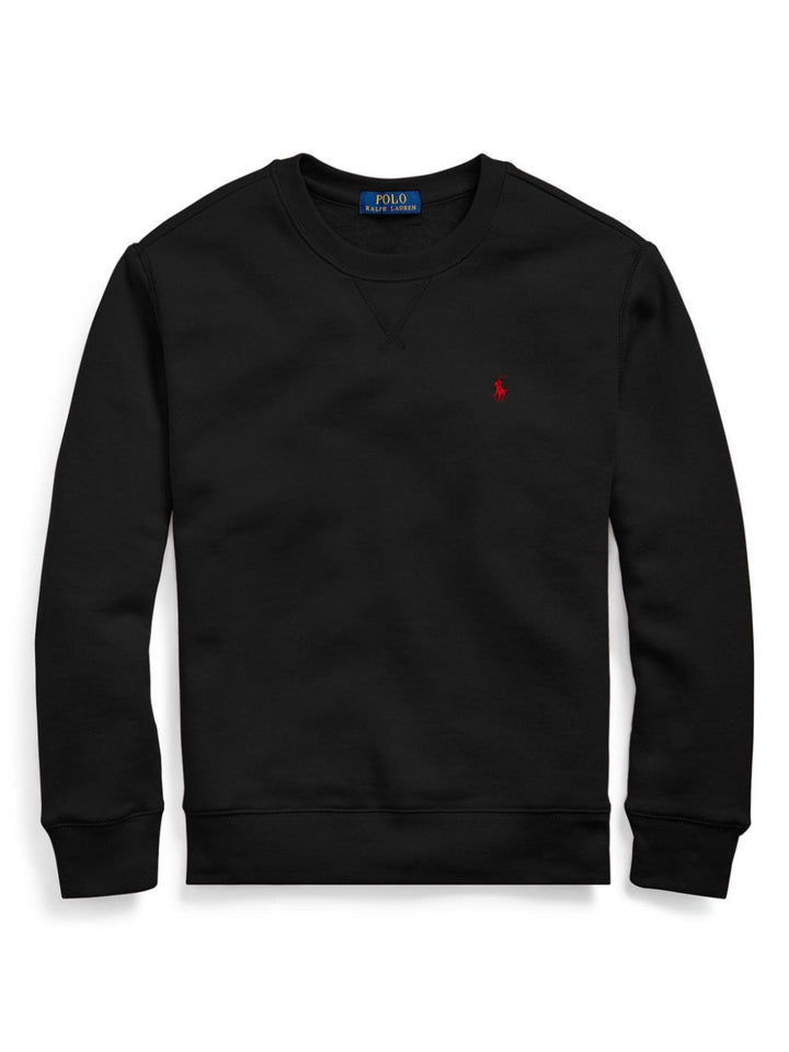 Felpa nera per bambino 323772102 004 Ralph Lauren Kids 