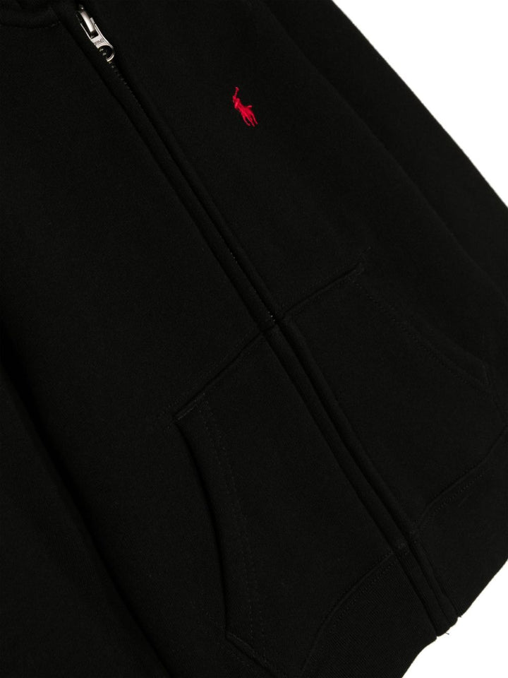 Felpa nera per bambino 323547626 003 Ralph Lauren Kids 