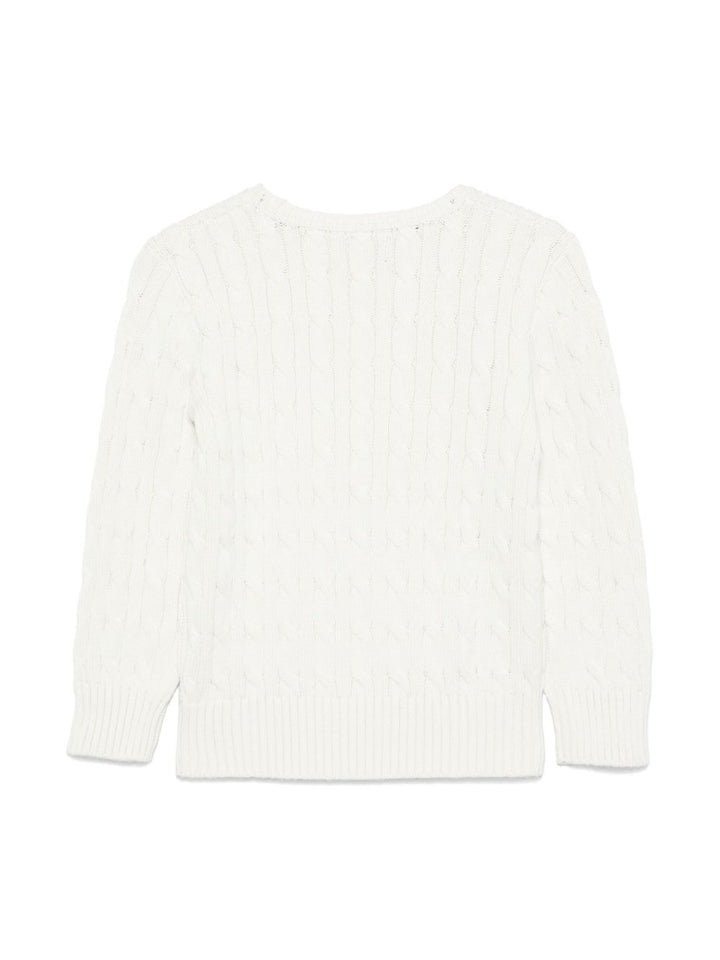 Maglione bianco per bambino 323702674 024 Ralph Lauren Kids 