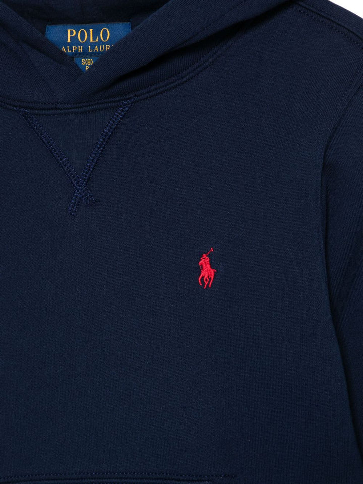 Felpa blu navy per bambino 323749954 060 Ralph Lauren Kids 