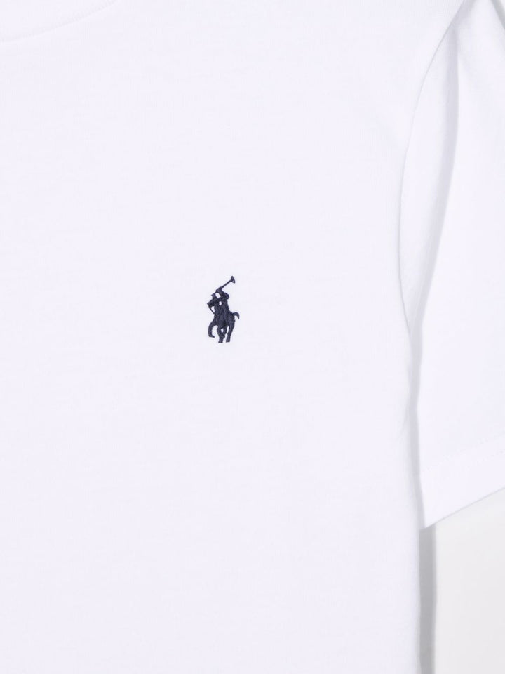 T-shirt bianco per bambino 323832904 035 Ralph Lauren Kids 