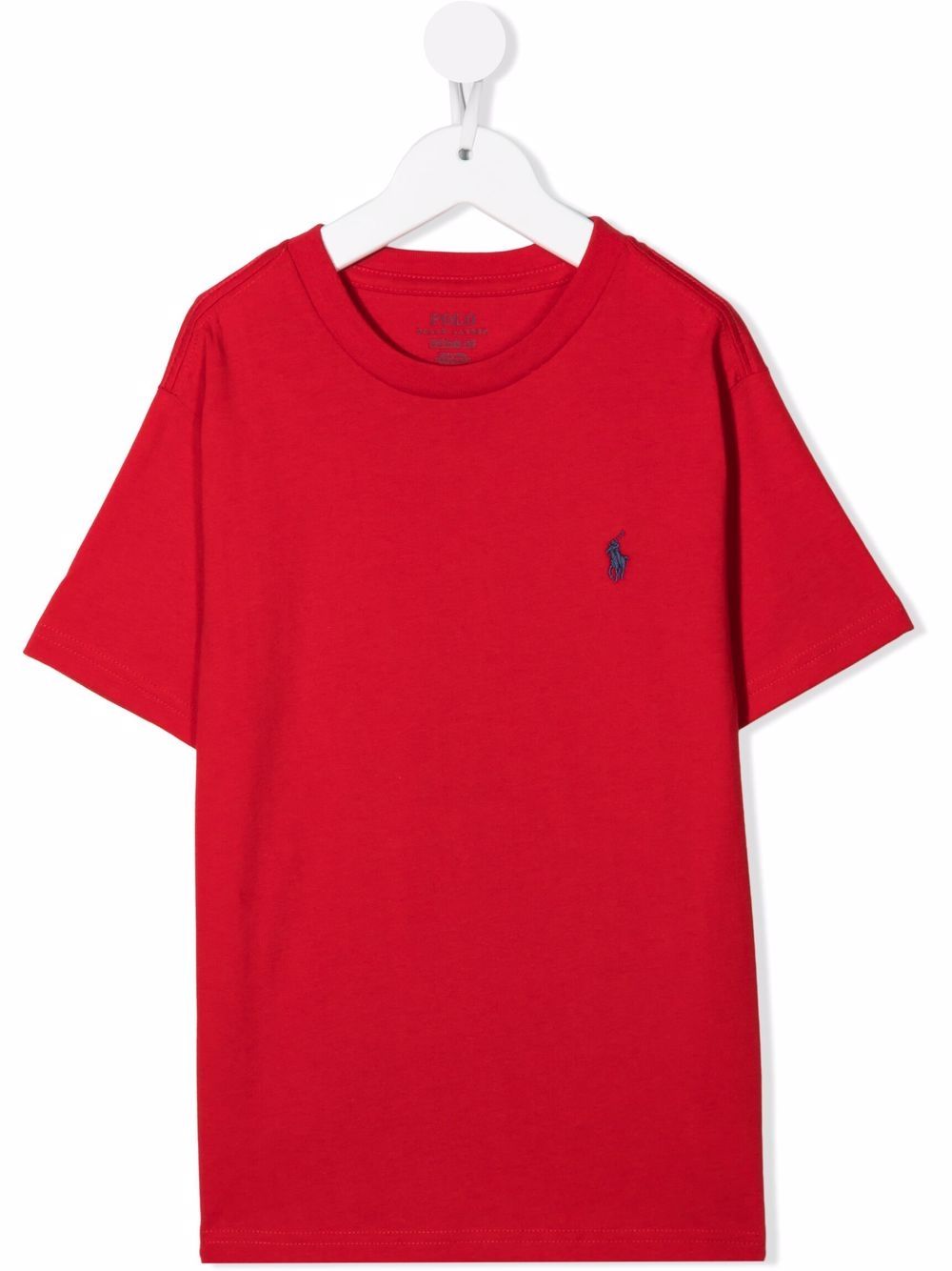 T-shirt rossa per bambino con logo 323832904 038 Ralph Lauren Kids 