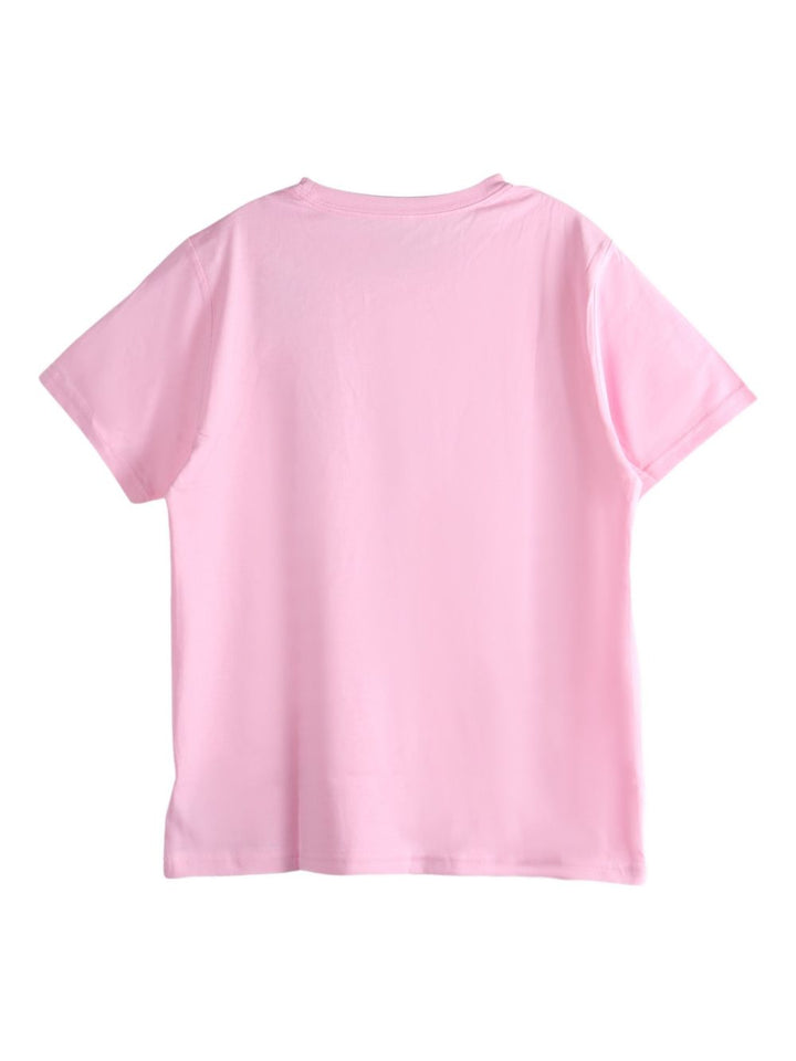 T-shirt rosa per bambino 323832904 040 Ralph Lauren Kids 