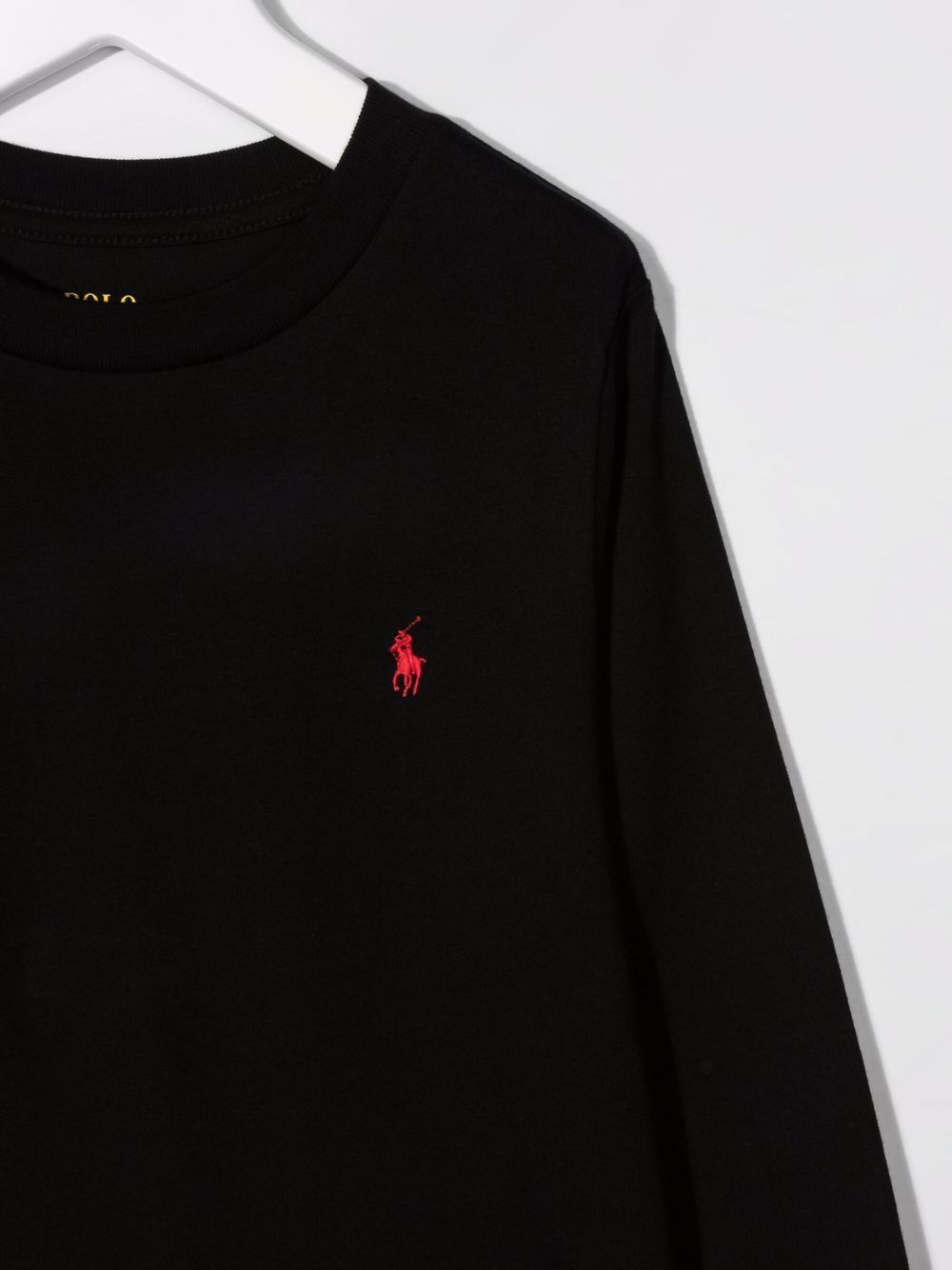T-shirt nera per bambino 323843804 001 Ralph Lauren Kids 