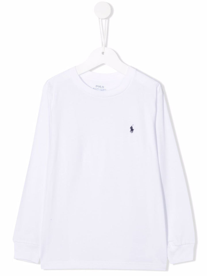 T-shirt bianca per bambino 323843804 004 Ralph Lauren Kids 