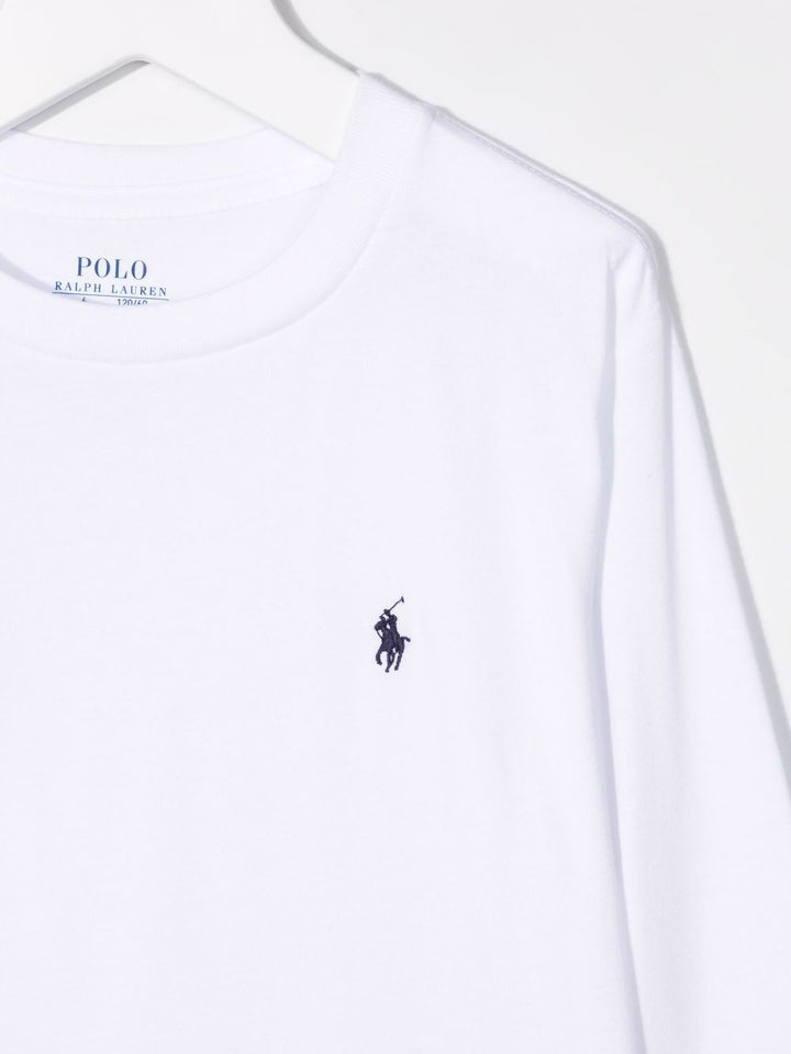 T-shirt bianca per bambino 323843804 004 Ralph Lauren Kids 