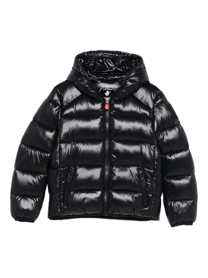 Giubbotto nero per bambino J31280BLOVE21 10000 Save The Duck Kids 