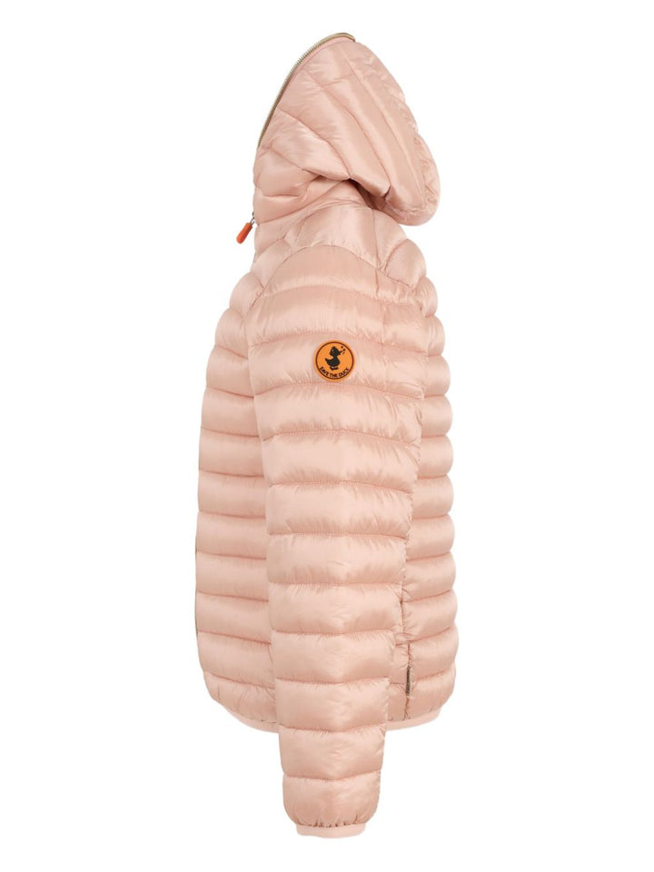 Giubbotto rosa per bambina J32310GIRIS21 80043 Save The Duck Kids 