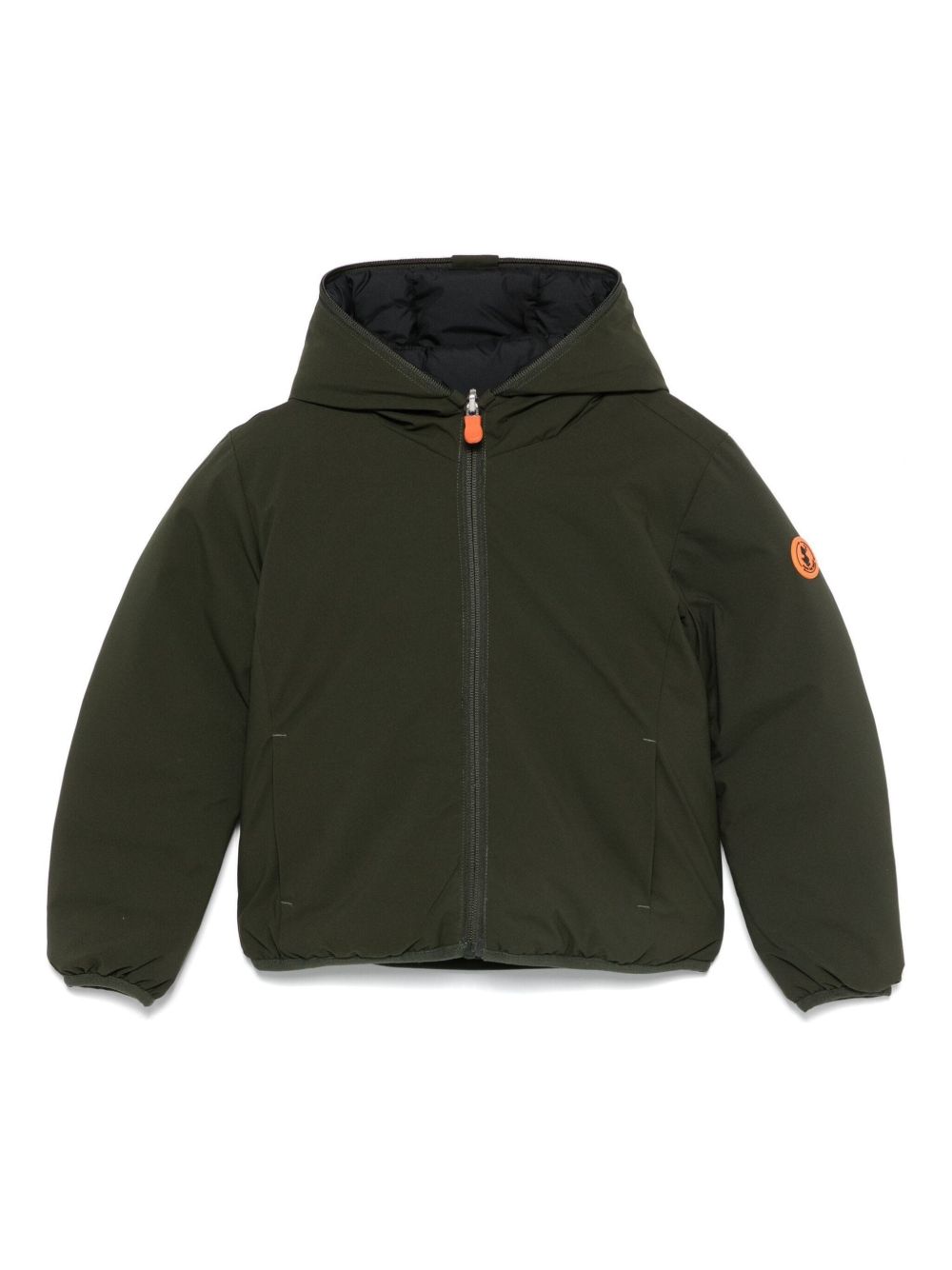Giubbotto verde scuro per bambino J33600BMATT21 50071 Save The Duck Kids 