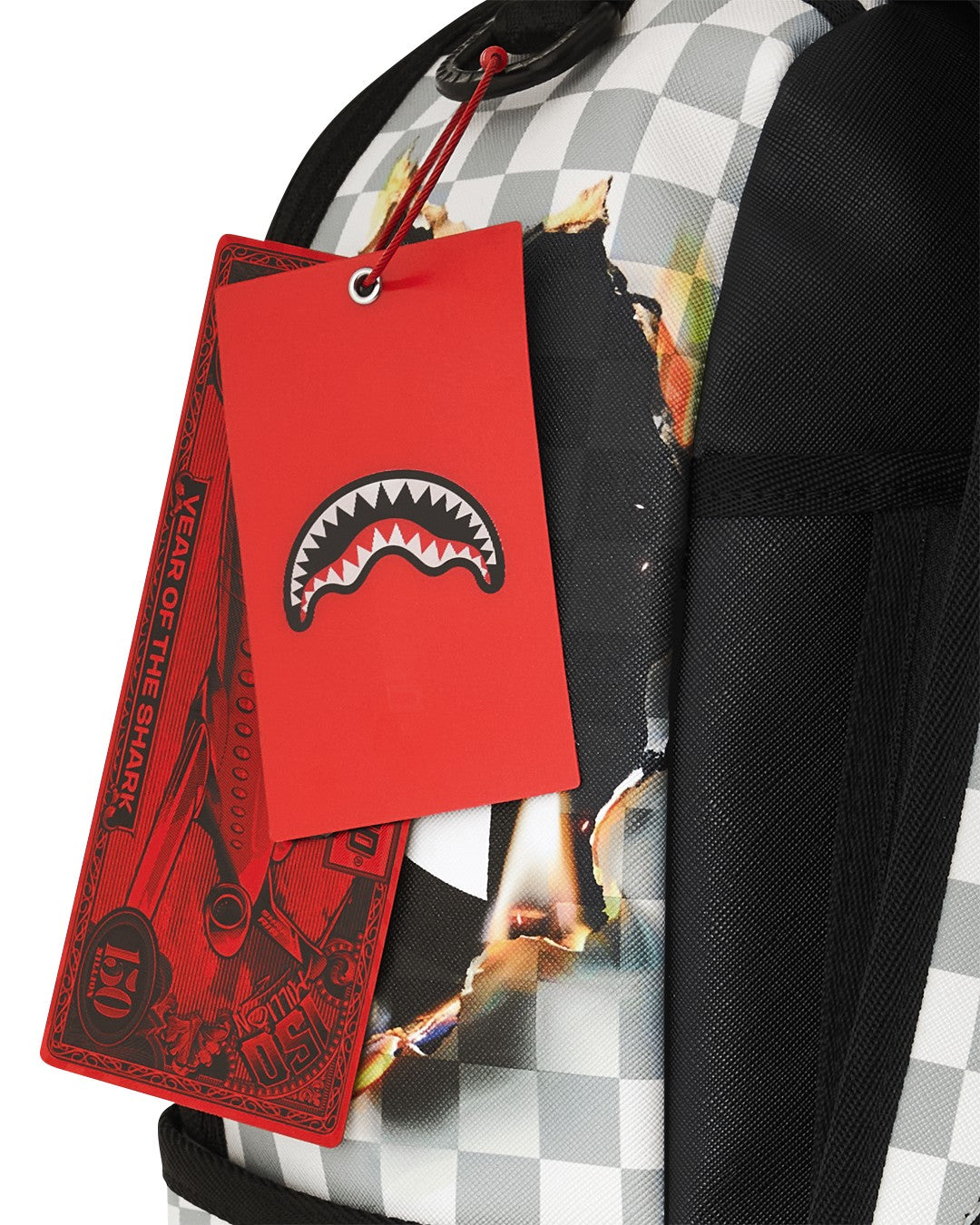 Zaino grigio/bianco per bambino 910B8515 NSZ Sprayground Kids 