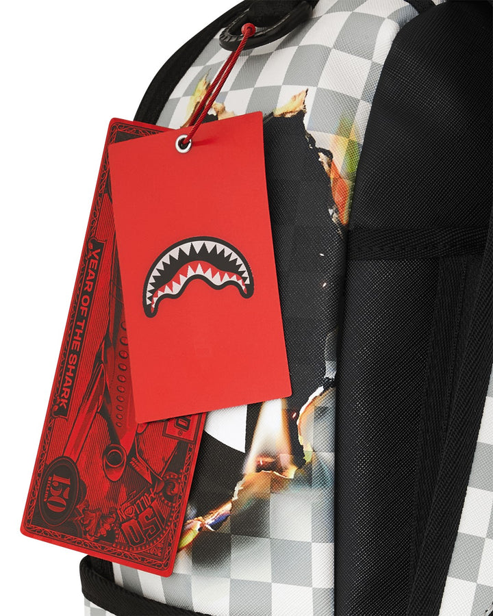 Zaino grigio/bianco per bambino 910B8515 NSZ Sprayground Kids 