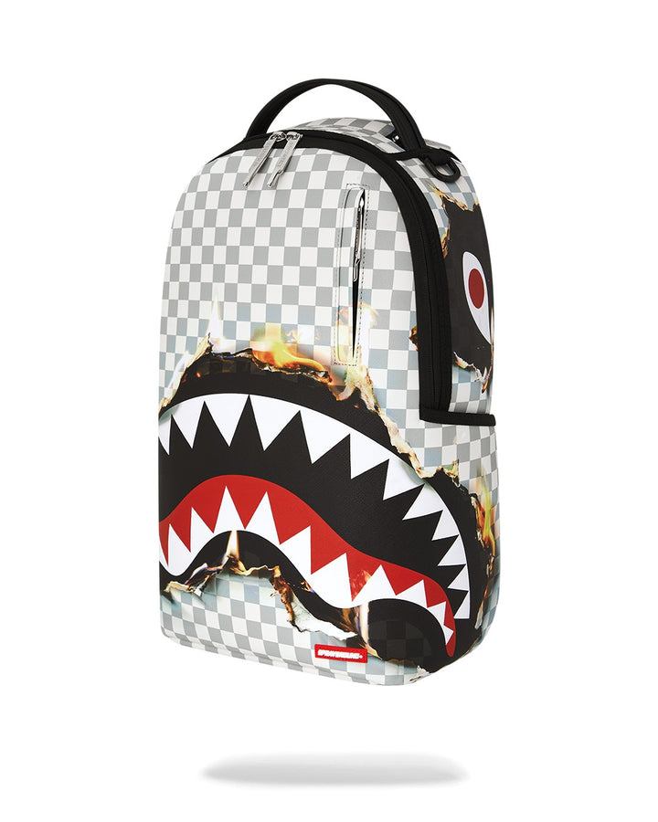 Zaino grigio/bianco per bambino 910B8515 NSZ Sprayground Kids 