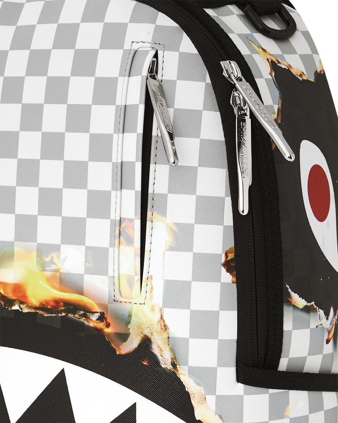Zaino grigio/bianco per bambino 910B8515 NSZ Sprayground Kids 