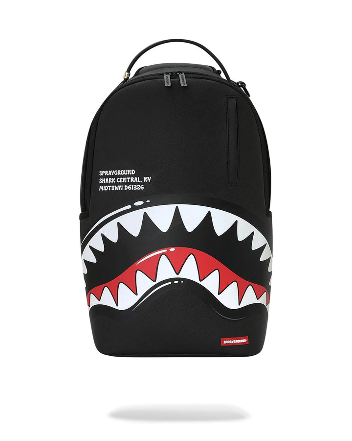 Zaino nero "squalo" per bambino 910B8727 NSZ Sprayground Kids 