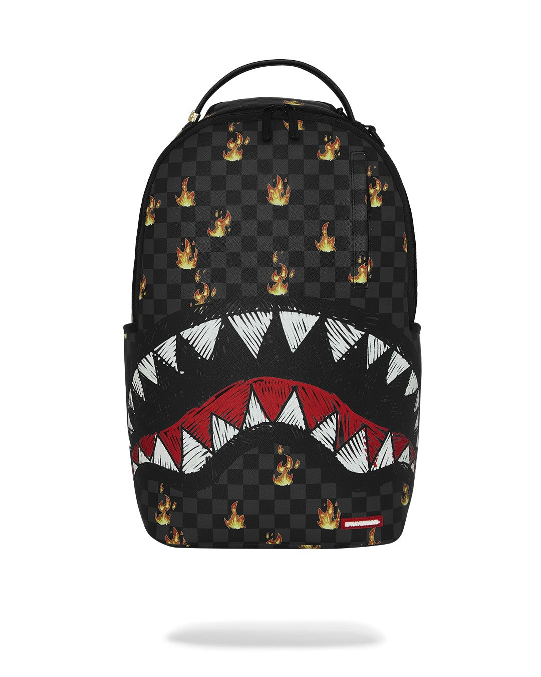 Zaino nero "fiamme" per bambino 910B8730 NSZ Sprayground Kids 