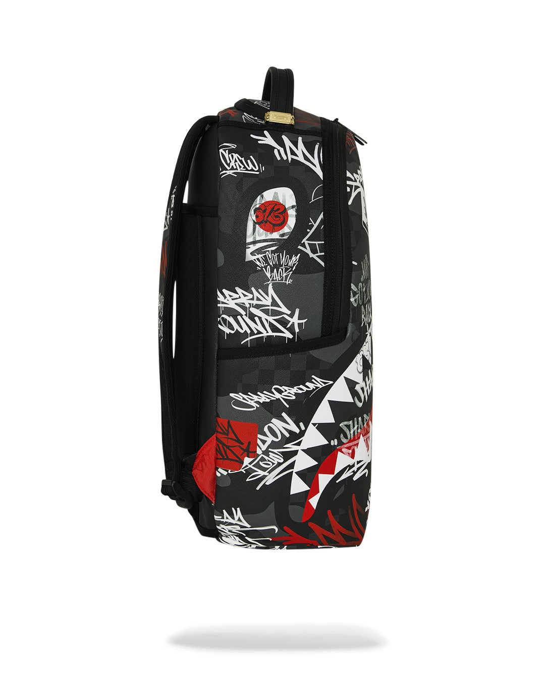 Zaino nero/rosso/bianco per bambino 910B8874 NSZ Sprayground Kids 