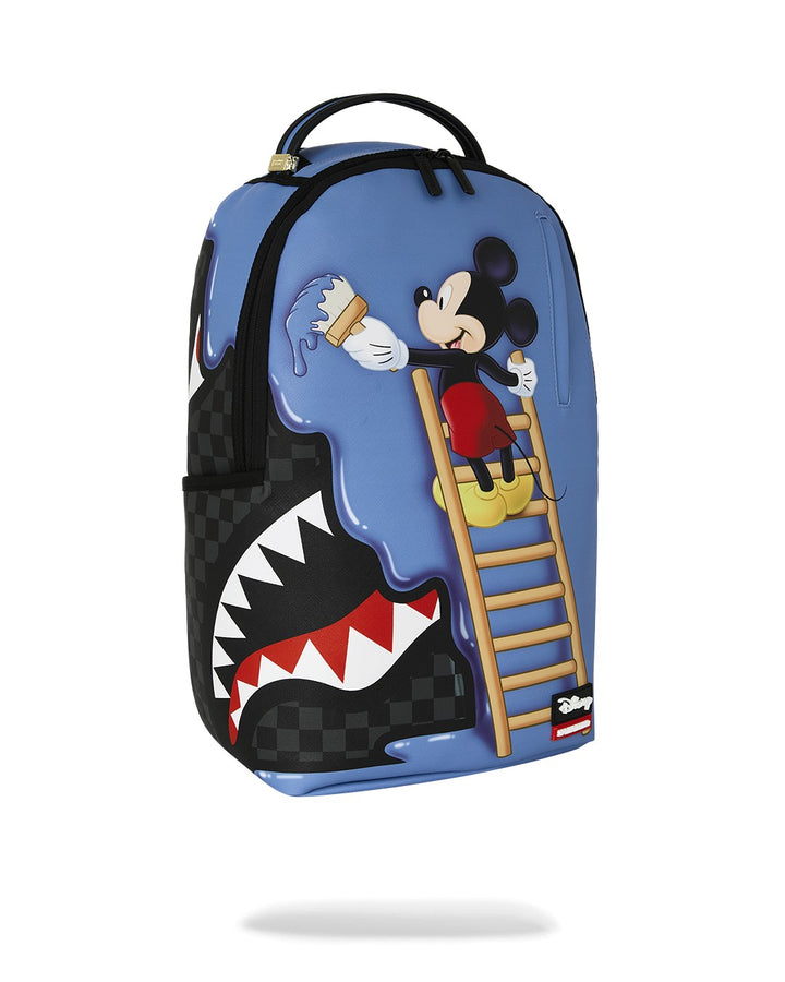 Zaino azzurro/nero "Topolino" per bambino 910B9202 NSZ Sprayground Kids 