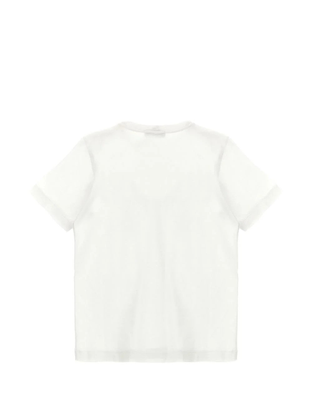 T-shirt bianca per bambino 62100003S0047 V0001 Stone Island Kids 
