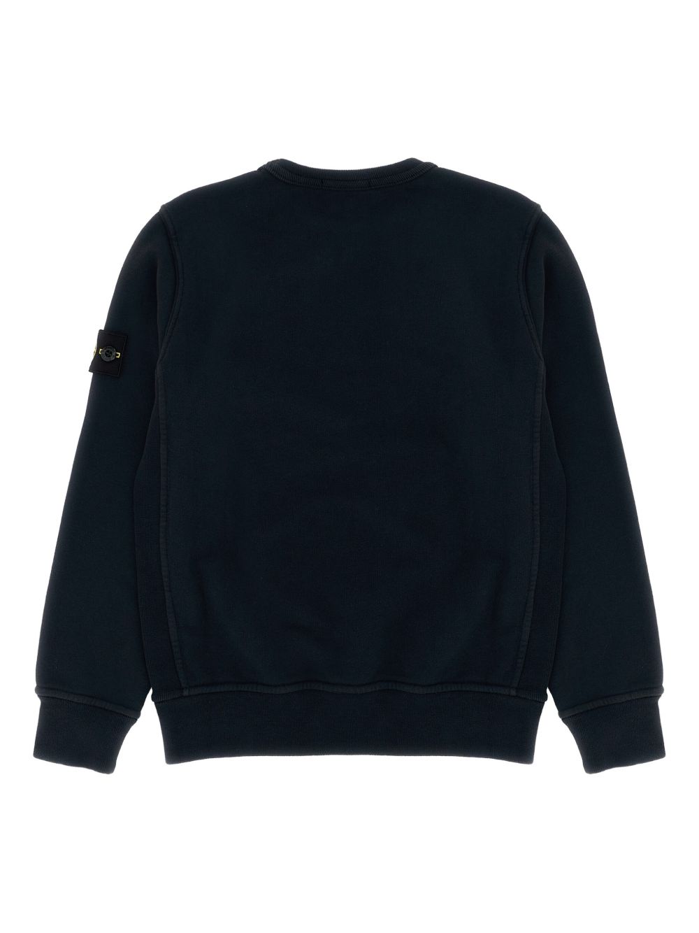 Felpa nera per bambino 66100001S0A20 V0029 Stone Island Kids 