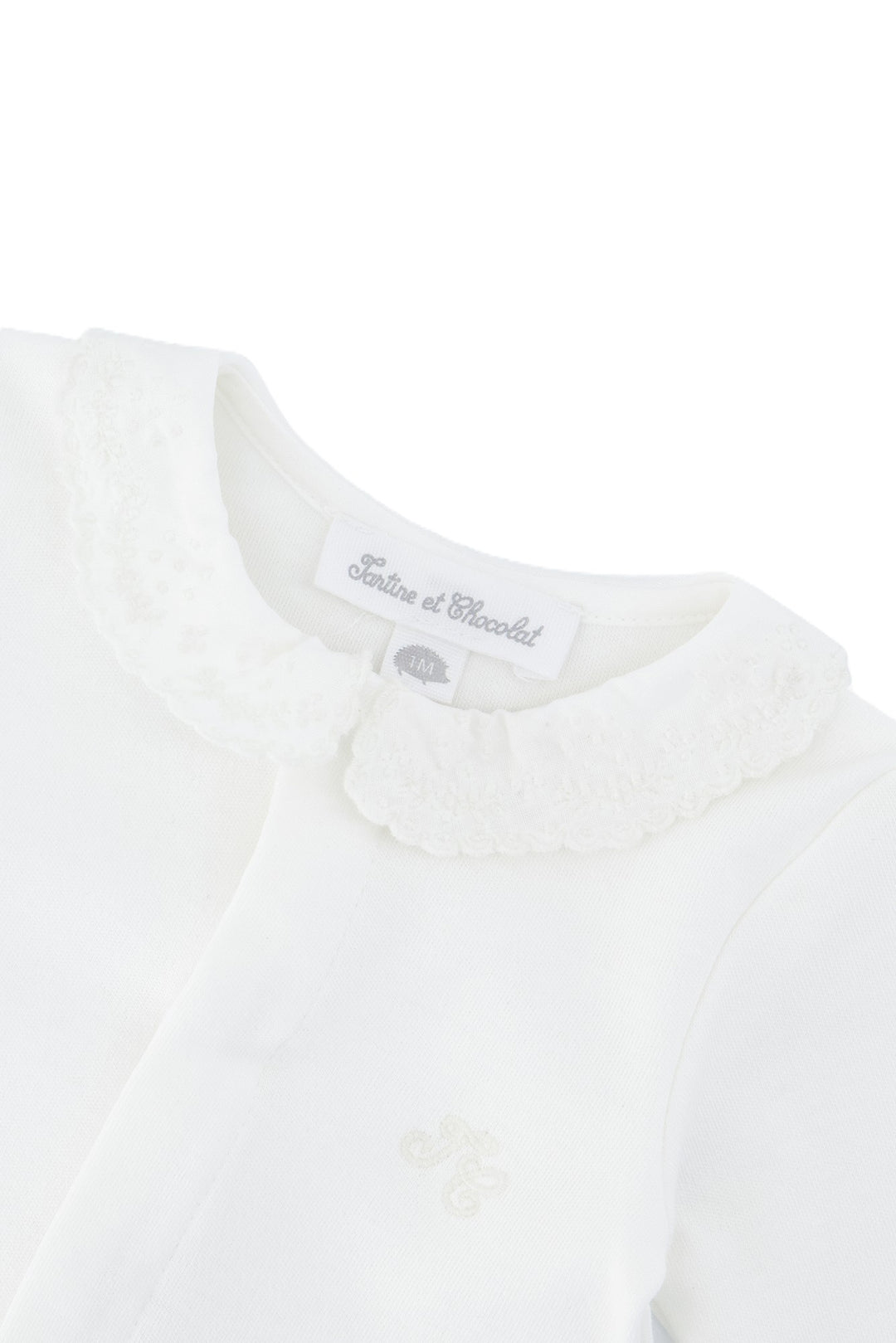Body bianco per neonato CD110001326H 13 Tartine et Chocolat 