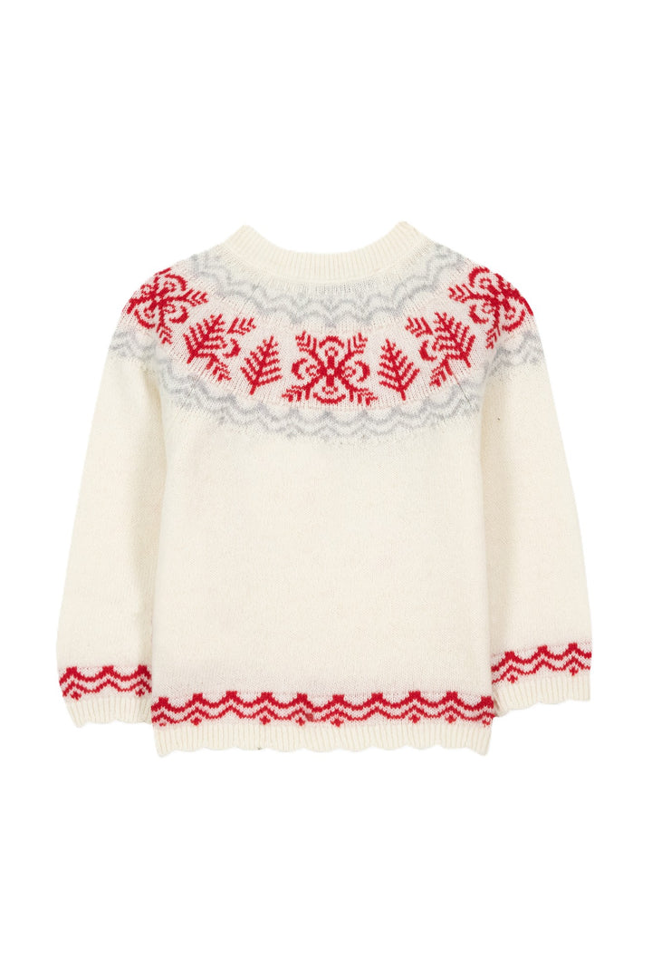 Maglione nacre per neonato CD181811326H 13 Tartine et Chocolat 